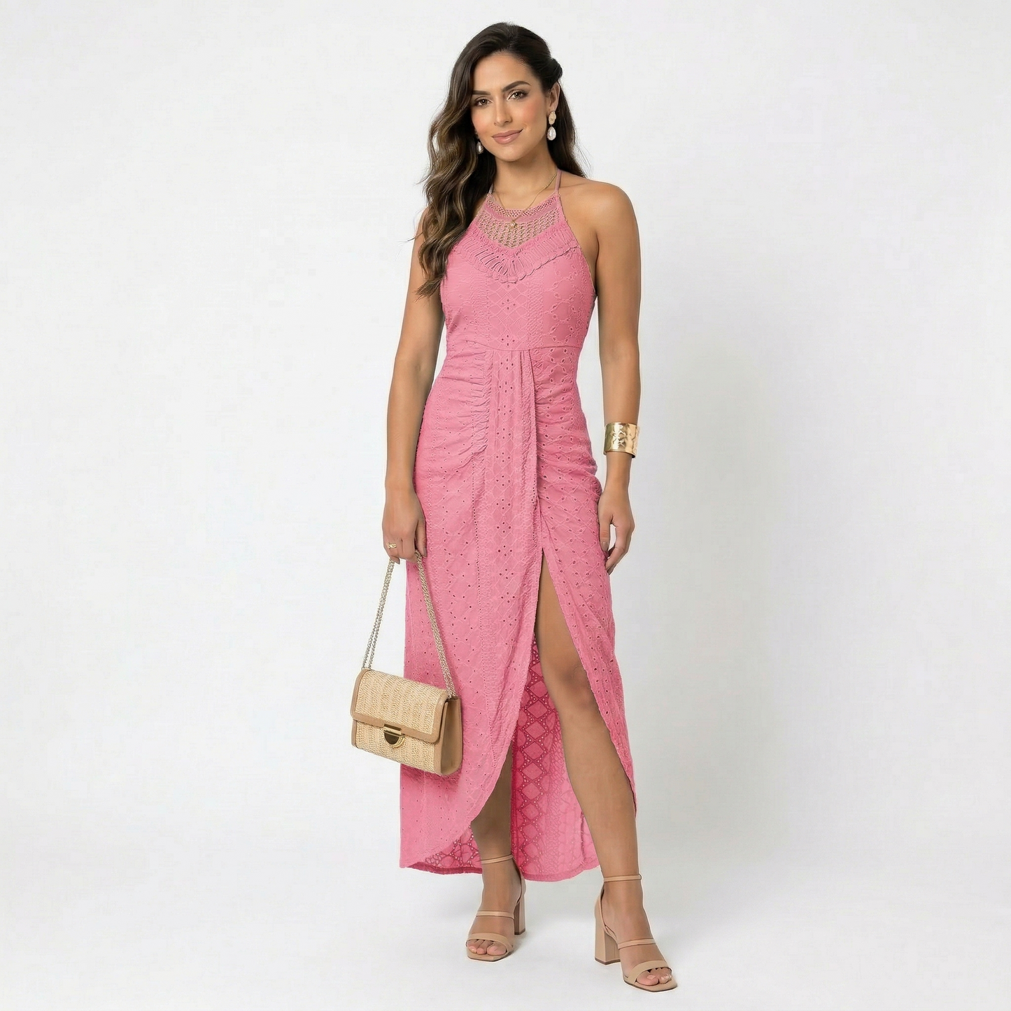 Beatrice | Flowy Maxi Wrap Dress
