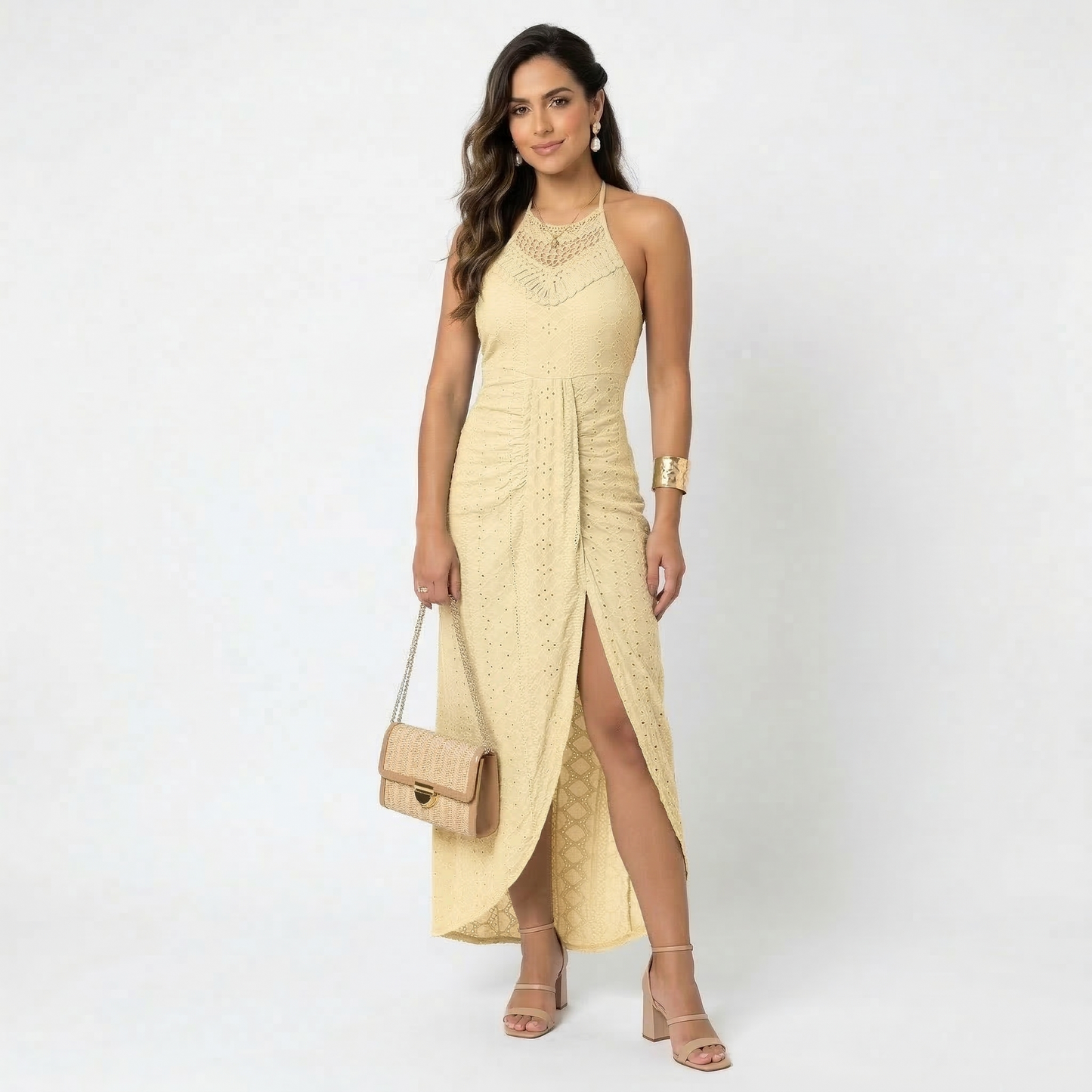 Beatrice | Flowy Maxi Wrap Dress
