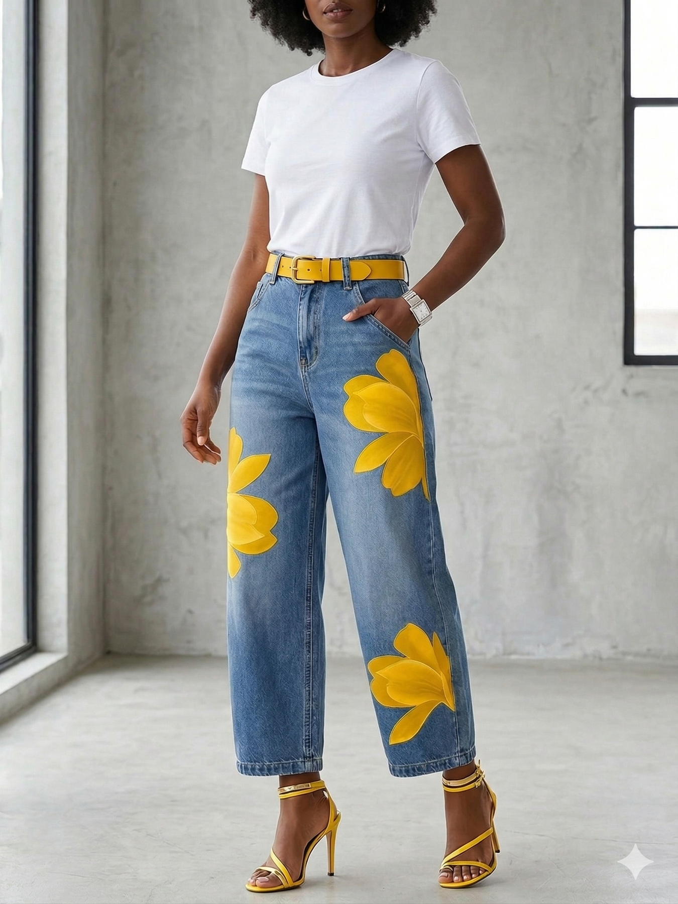 Willow | Printed Elegant Floral Pants