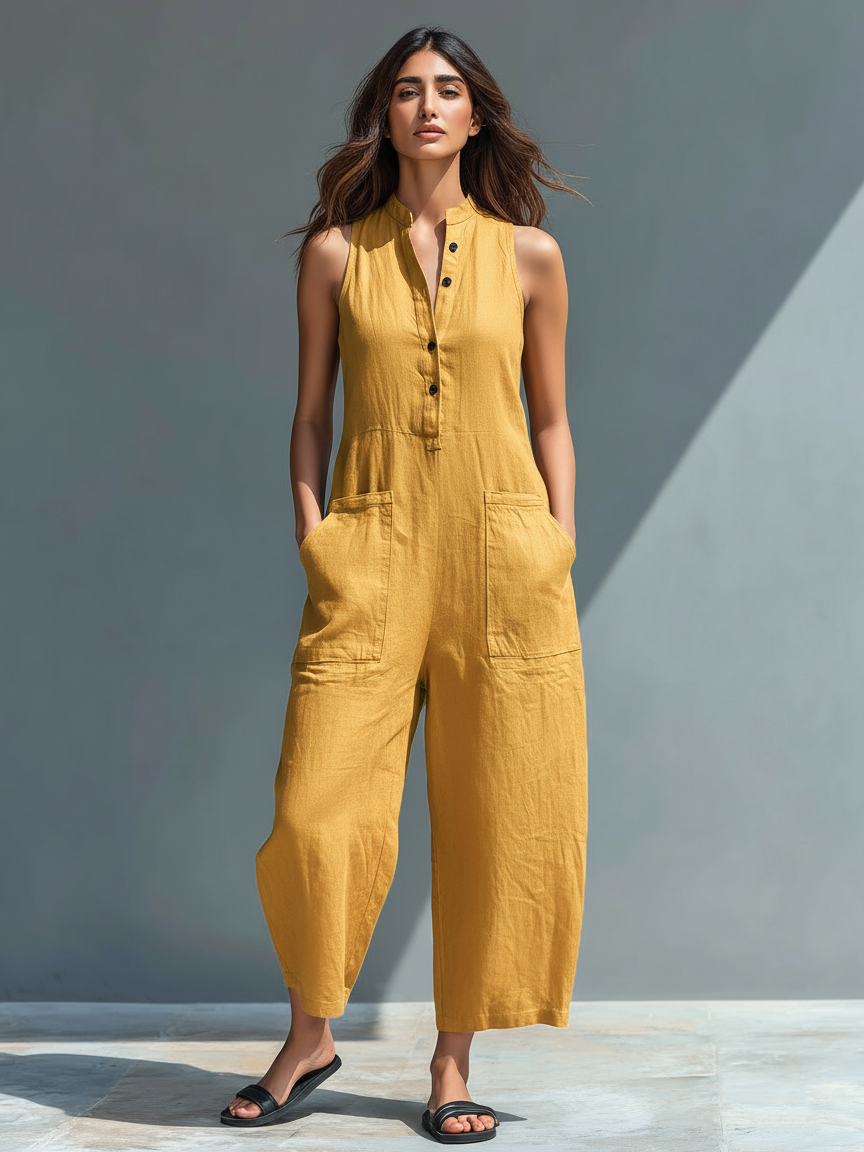Scarlett | Comfy Sleeveless Jumpsuit