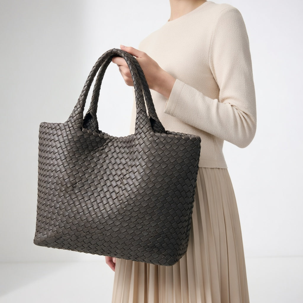 Melissa | Elegant Woven Tote Bag
