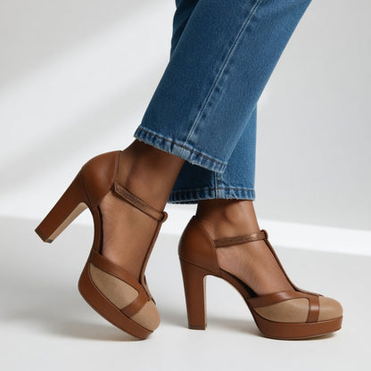 Bella  | Elegant Retro-Style Pumps