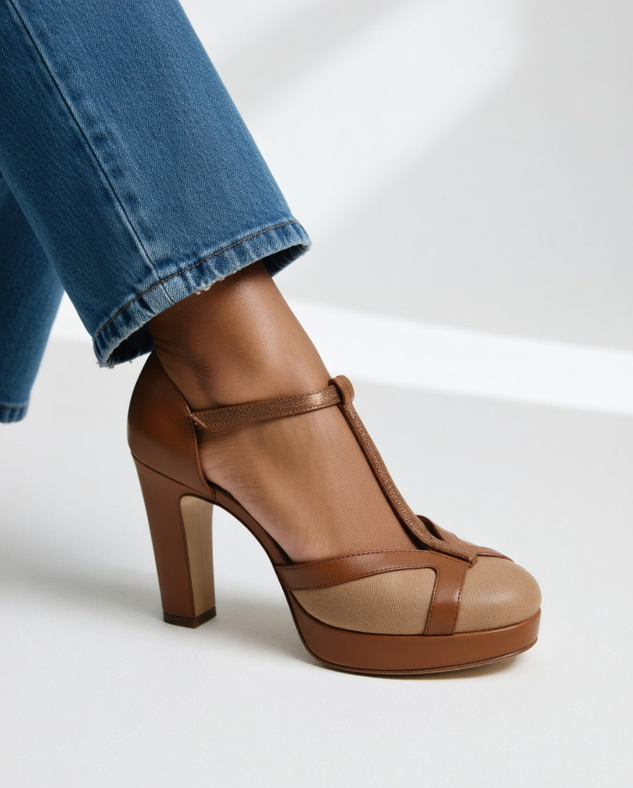 Bella  | Elegant Retro-Style Pumps