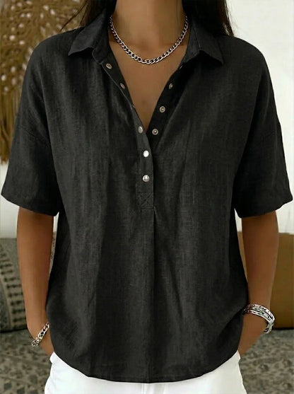 Winona | Classic Button Blouse