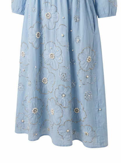 Melanie | Summer Floral Midi Dress