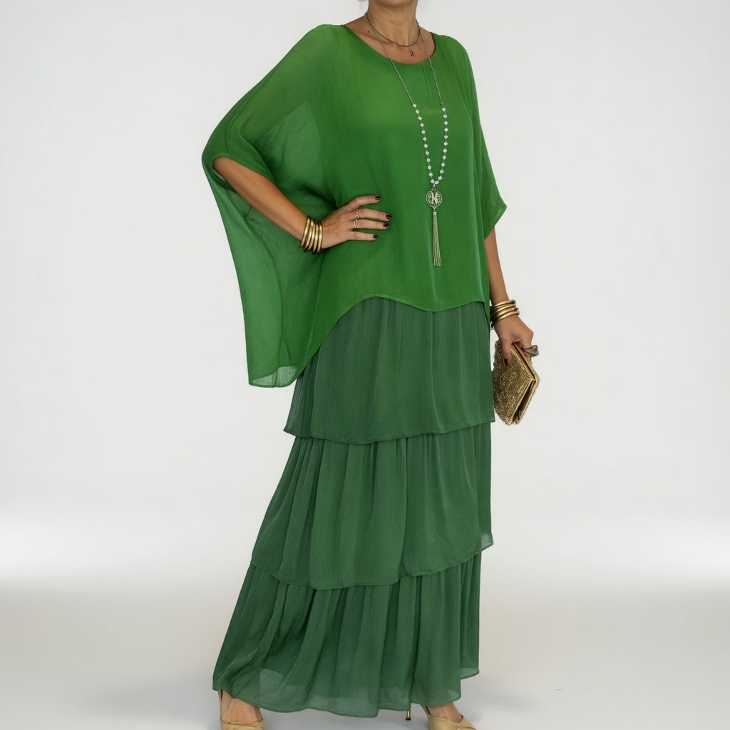 Illyra | Casual Flowy maxi dress