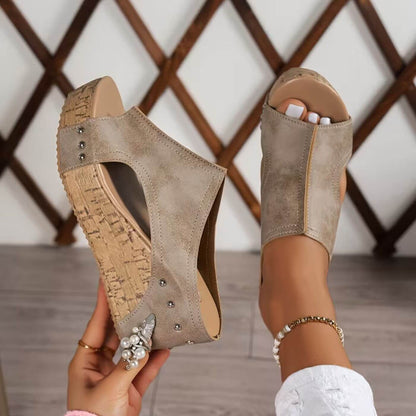 Emma | Comfort Casual Wedge Sandals