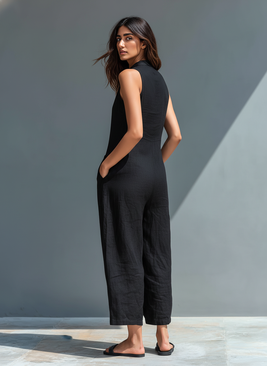Scarlett | Comfy Sleeveless Jumpsuit