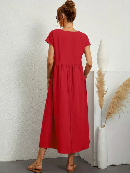 Gabrielle™ | Flowing Midi Dress