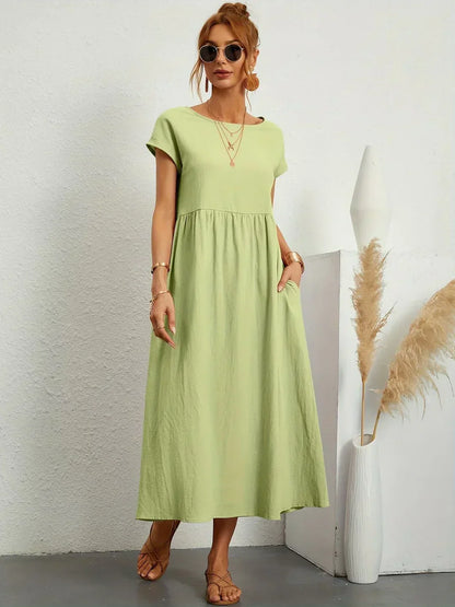 Gabrielle™ | Flowing Midi Dress