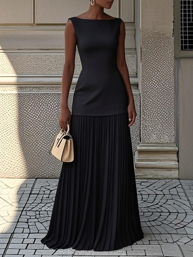 Nora | Casual Pleated 2-Piece Set