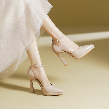 Evette™ | Leather Heels