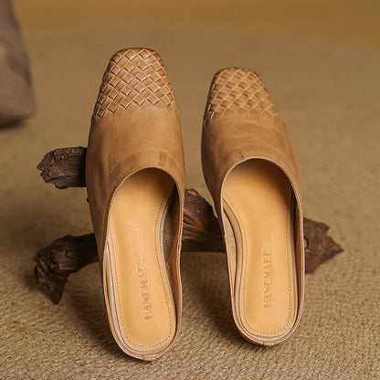 Helma™ | Genuine Leather Mules