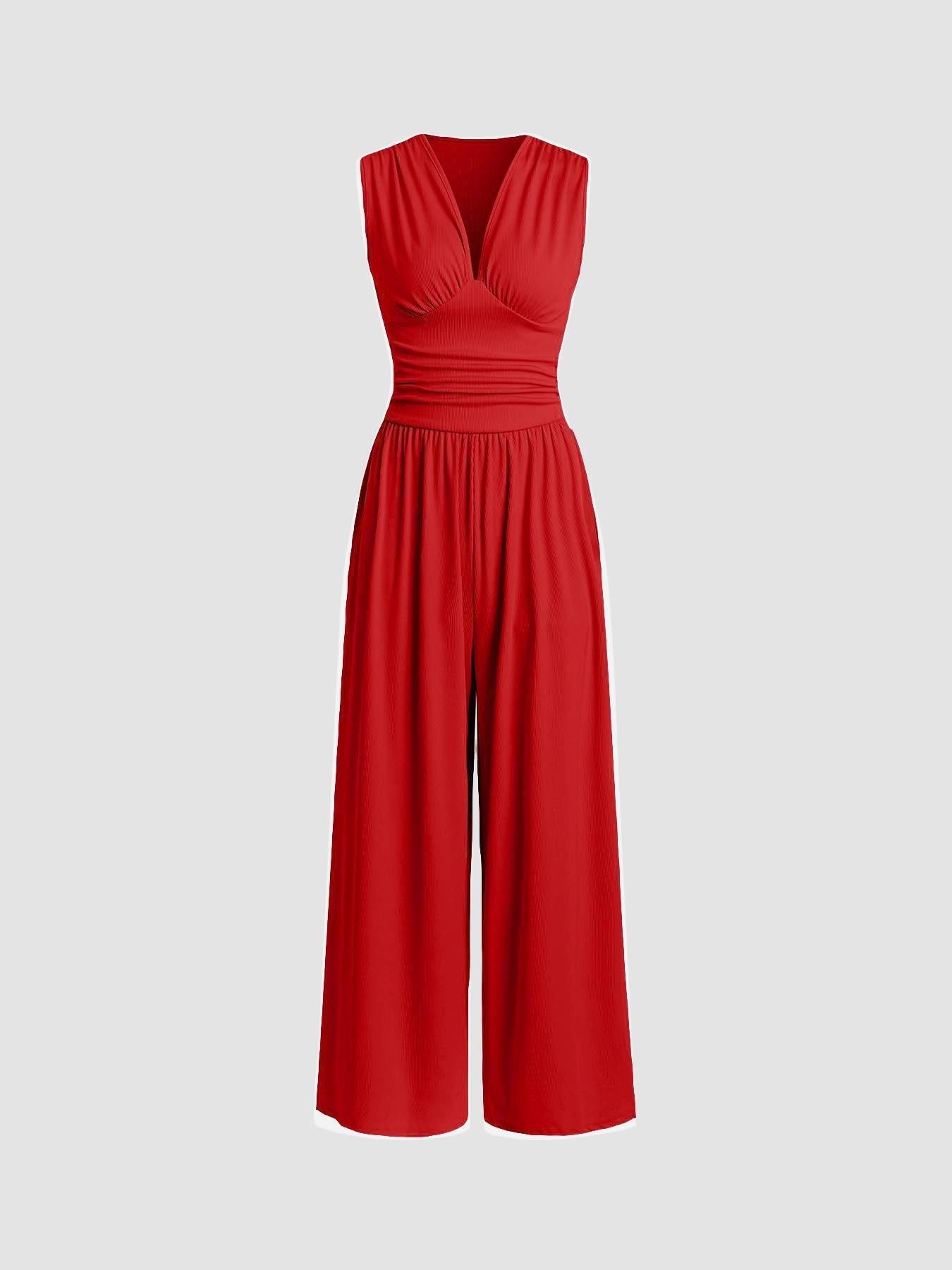 Maya | Casual Chic Sleeveless Jumpsuit