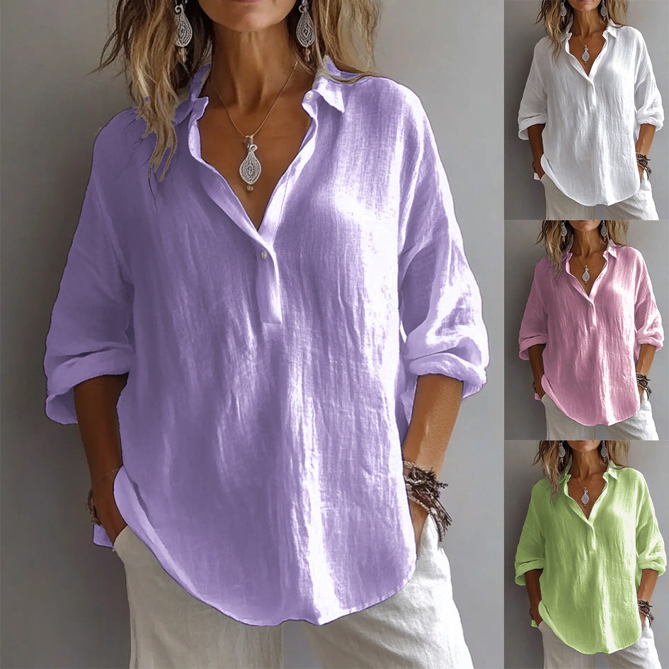 Fotoula |  V-Neck Blouse