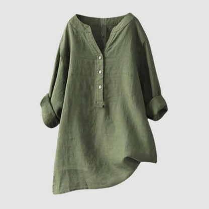 Freya | Comfortable Button-Up Shirt