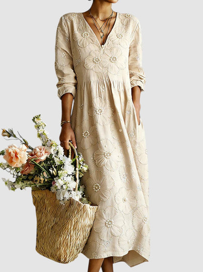 Melanie | Summer Floral Midi Dress