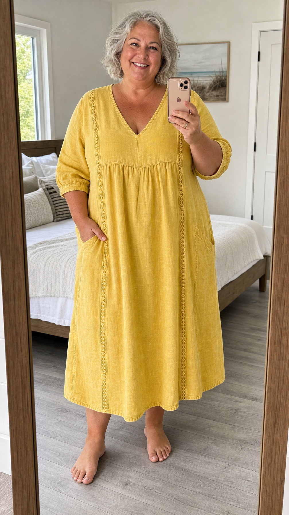 Antonia | A Line Maxi Dress