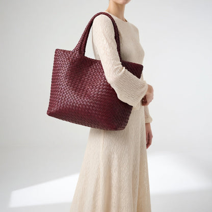Melissa | Elegant Woven Tote Bag