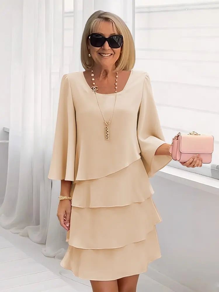 Victoria | Comfort Ruffle Dress