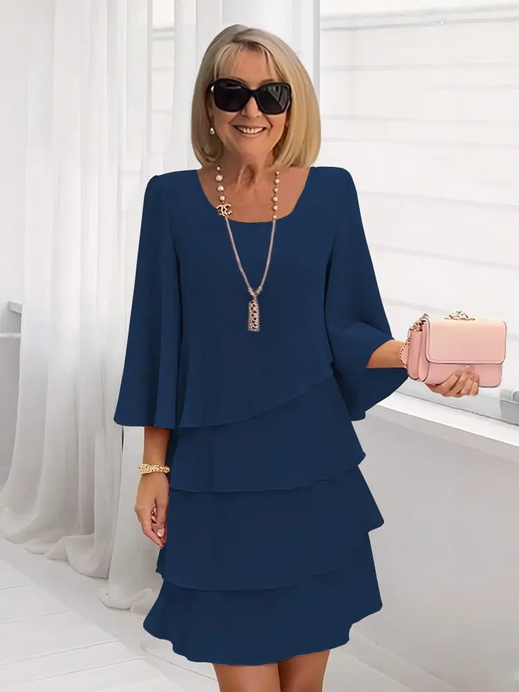 Victoria | Comfort Ruffle Dress