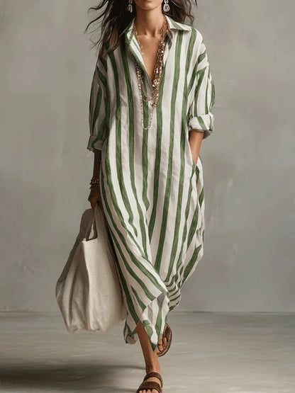 Briseis | Casual Long Shirt Dress