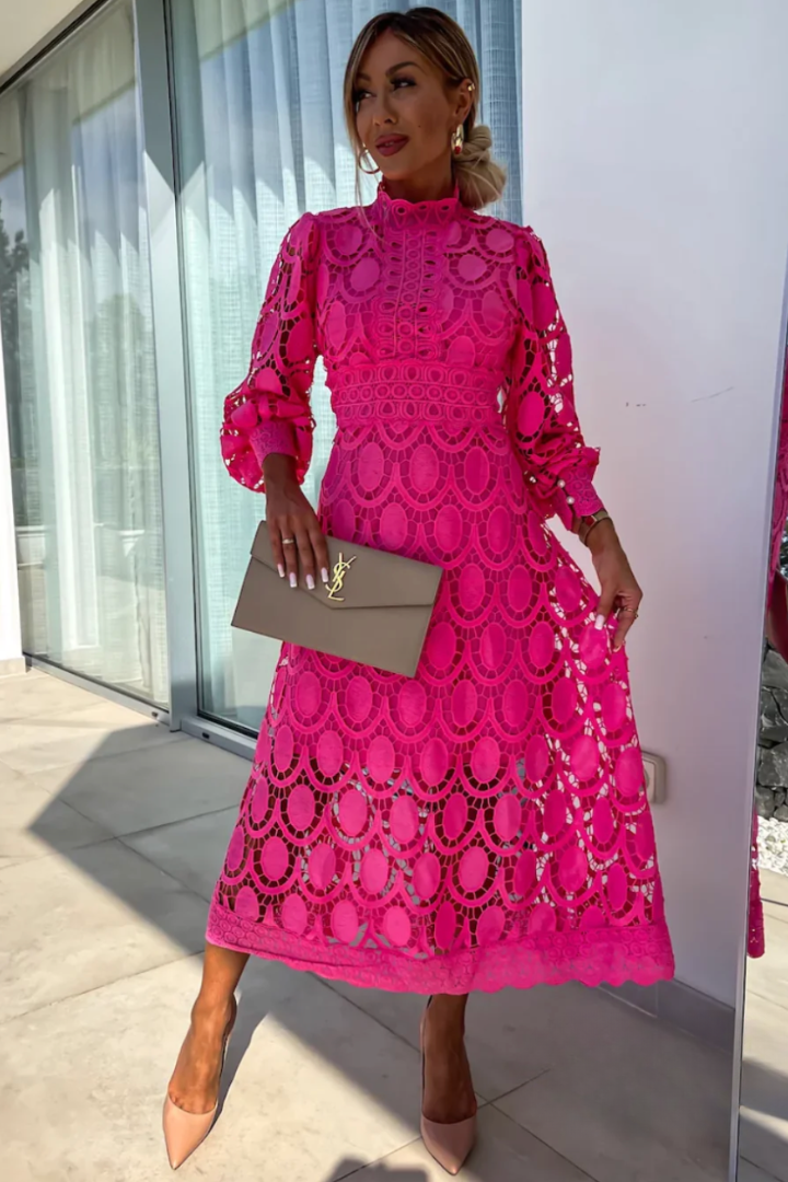 Eloah™ | Lace Midi Dress