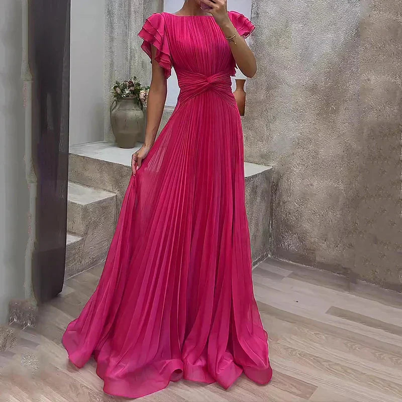 Abigail | Pleated Party Dress