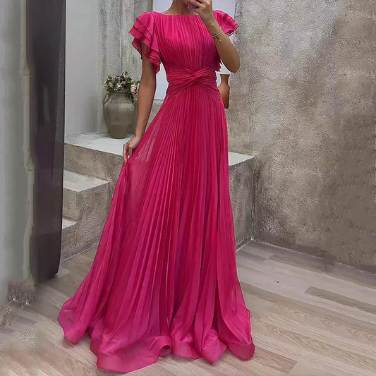 Abigail | Pleated Party Dress