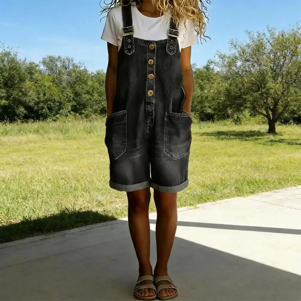 Margaret | Short Overalls with Adjustable straps