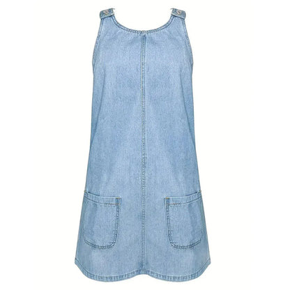 Saylor™ | Casual Denim-Look Dress
