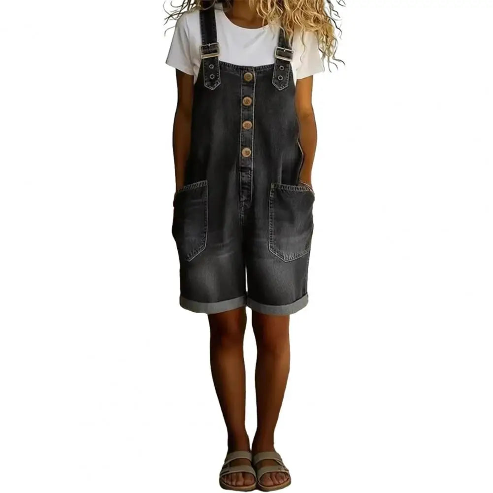 Margaret | Short Overalls with Adjustable straps