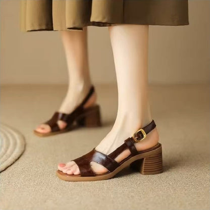 Hazel | Casual Comfy Leather Sandals