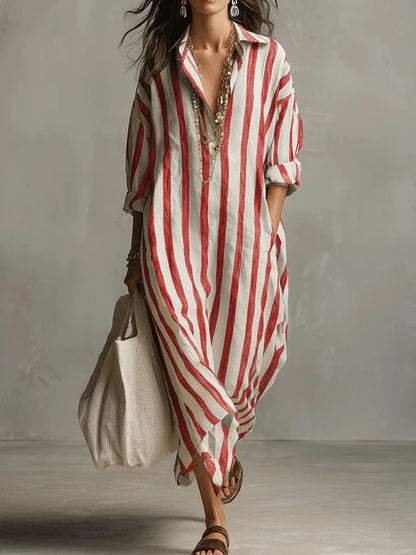 Briseis | Casual Long Shirt Dress
