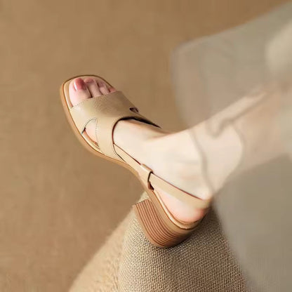 Hazel | Casual Comfy Leather Sandals