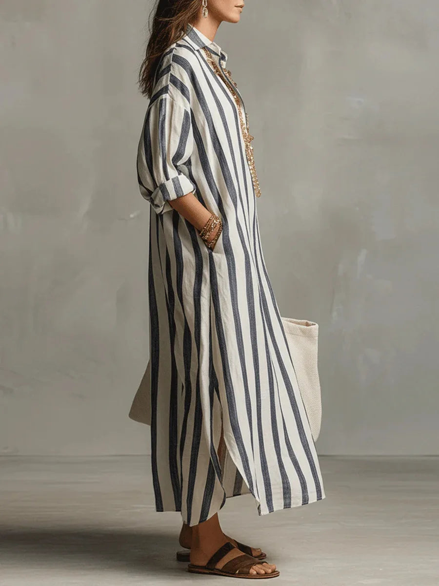 Briseis | Casual Long Shirt Dress