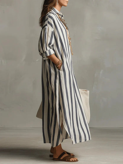 Briseis | Casual Long Shirt Dress
