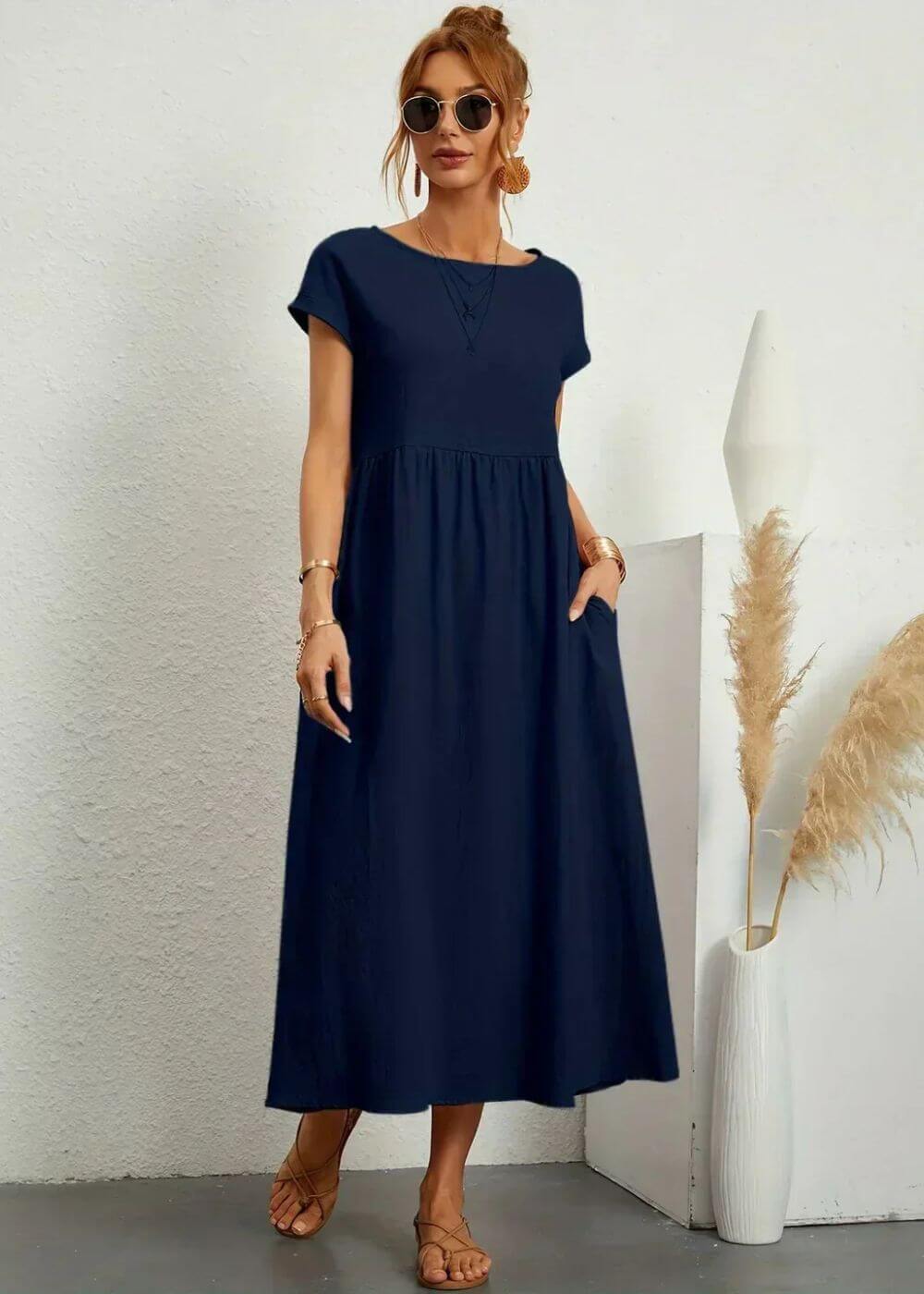 Sophia | Casual Dress with Pockets