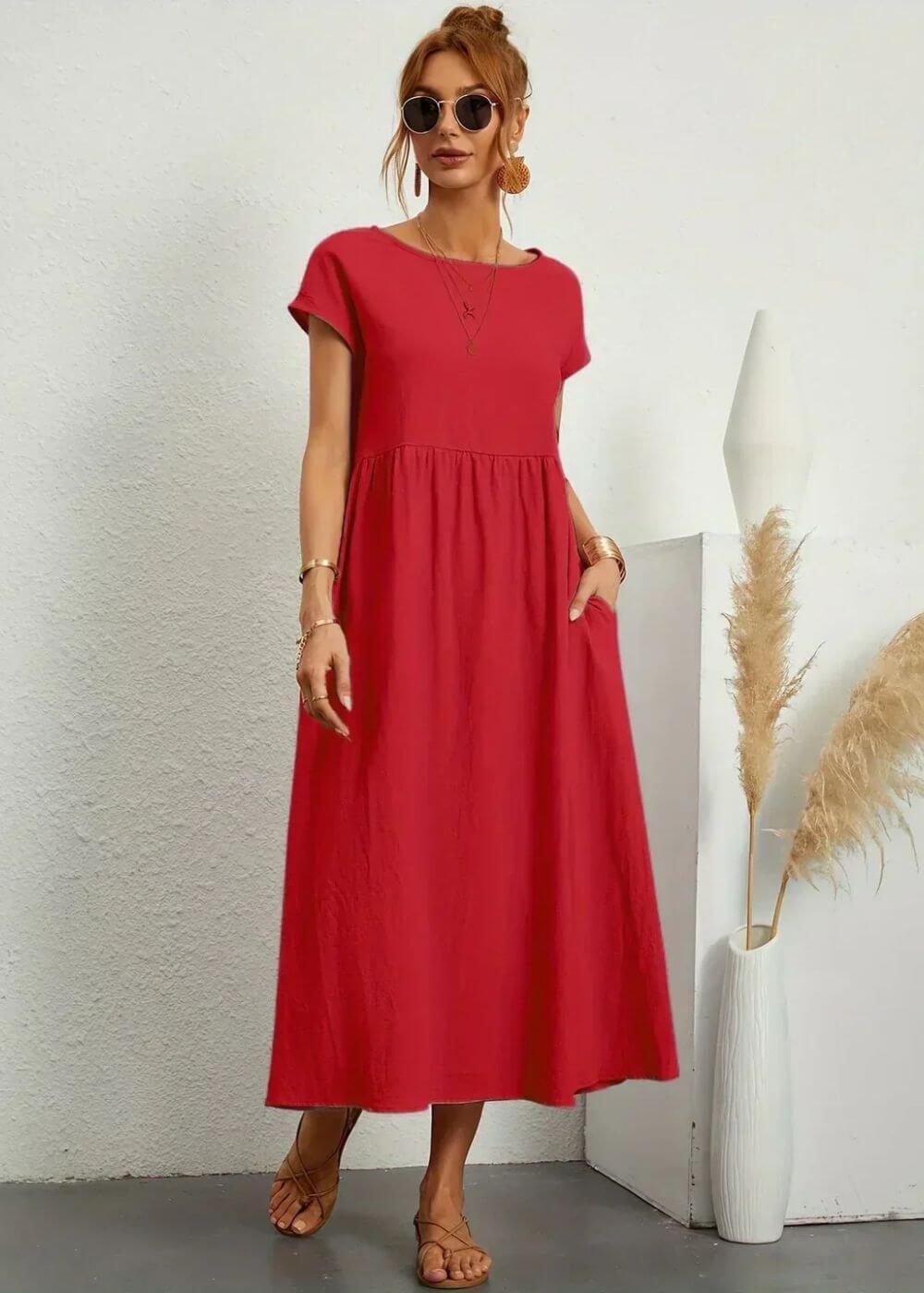 Sophia | Casual Dress with Pockets