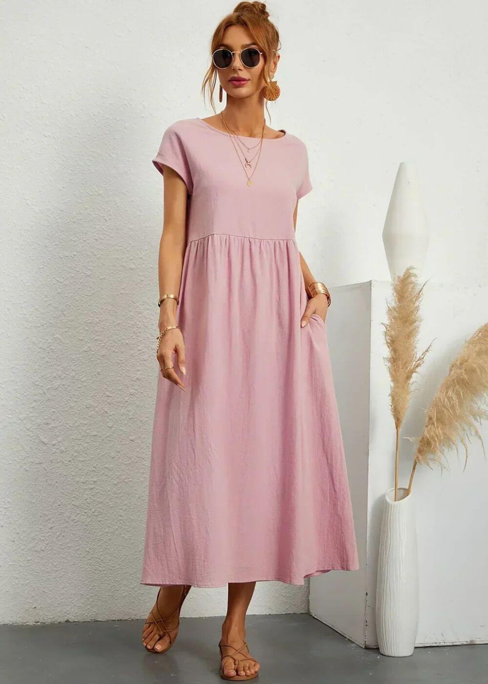 Sophia | Casual Dress with Pockets