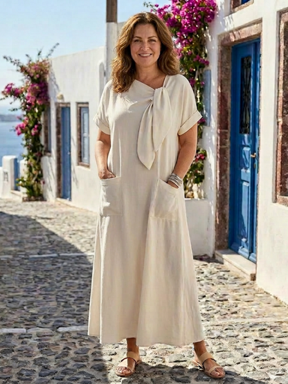 Abigail | Aesthetic Pocket Maxi Dress