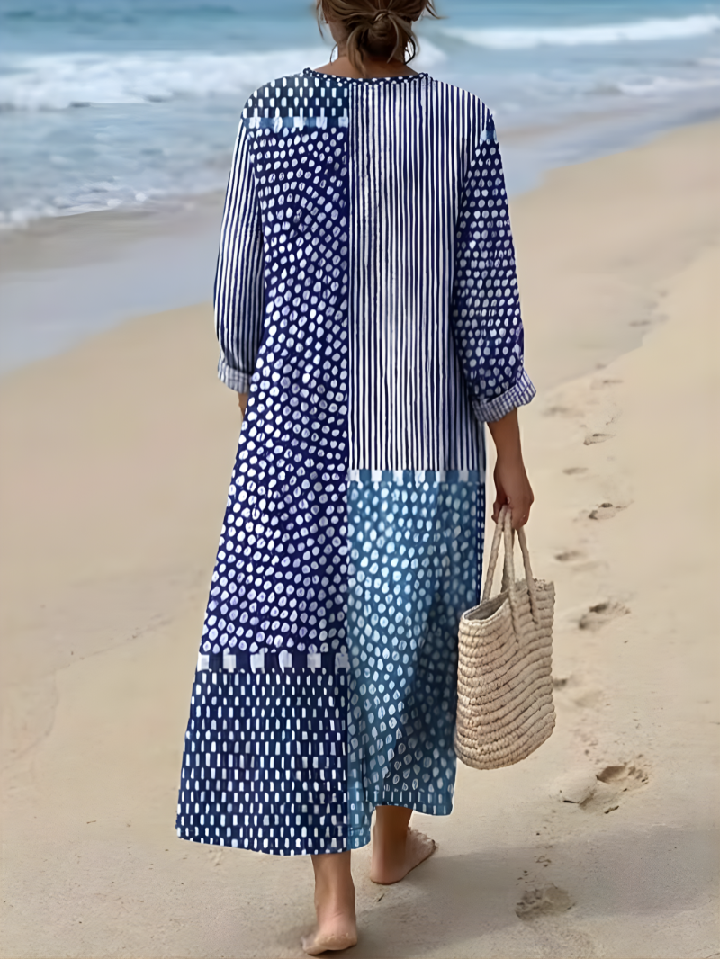 Calyra | Casual Summer Wave Dress