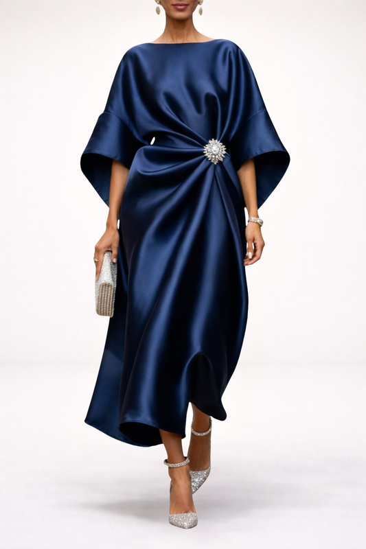 Hannah | Satin Maxi Dress