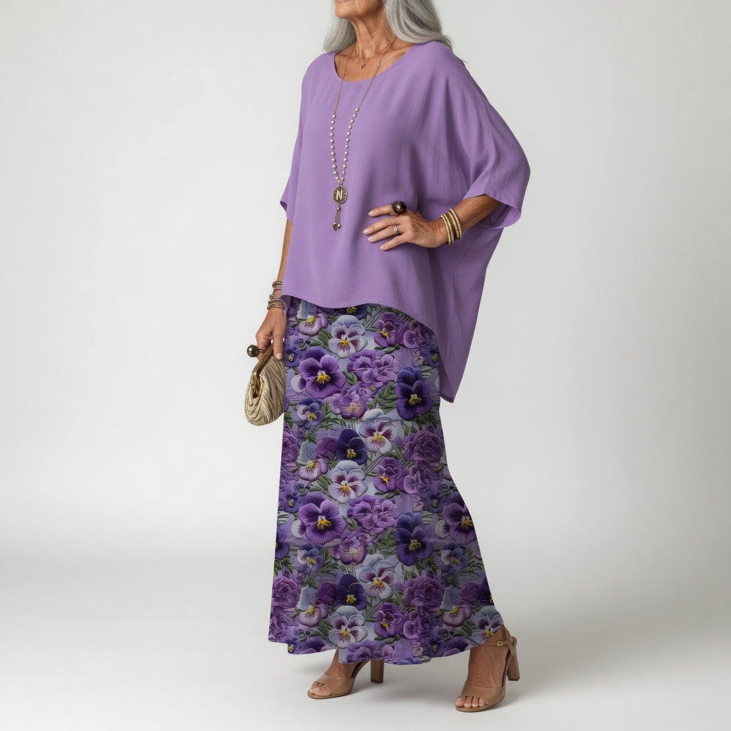 Illyra | Casual Flowy maxi dress