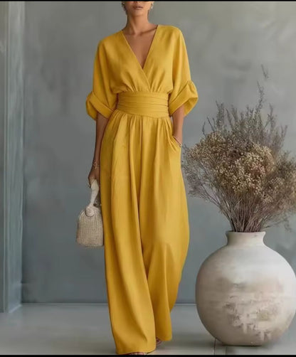 Risel | Jumpsuit to Feel Comfortable and Polished on Your Day.