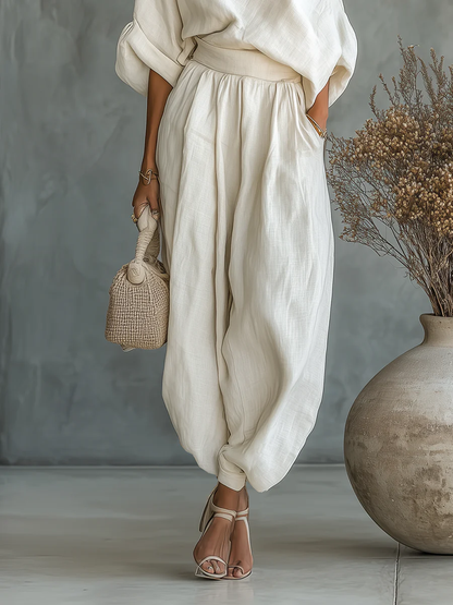 Mila | Off-shoulder and Pants Set