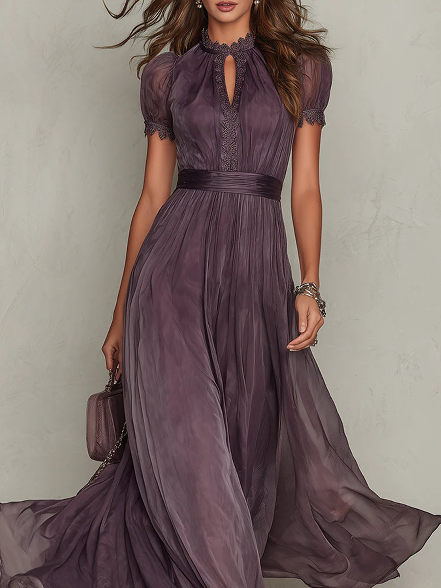 Ella | Fashionable Chiffon Maxi Dress