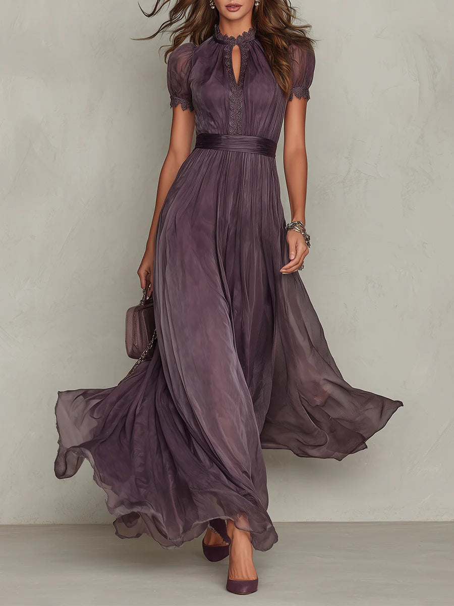 Ella | Fashionable Chiffon Maxi Dress
