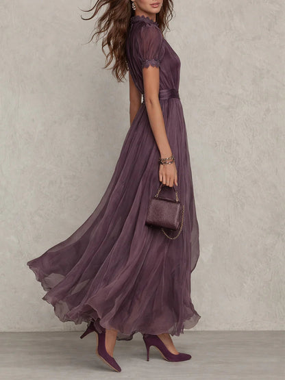 Ella | Fashionable Chiffon Maxi Dress
