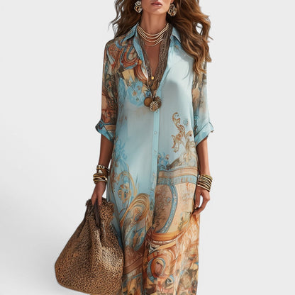 Solange | Elegant Shirt Dress